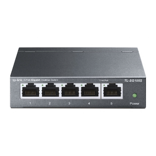 TP-Link TL-SG105S - 5-Port Gigabit Desktop Switch