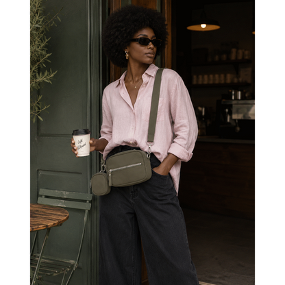 Supanova Robin Crossbody handbag - Olive