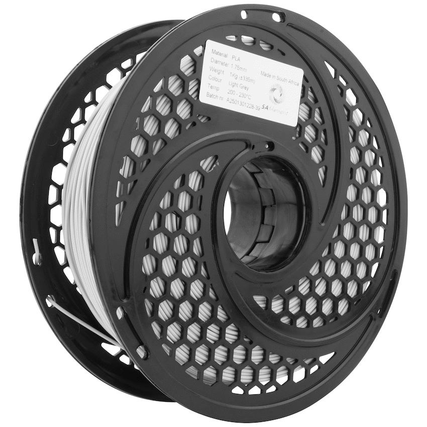 SA Filament ABS Premium Filament 1kg - Light Grey
