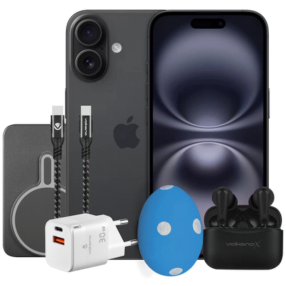 IPHONE 16 128GB BLACK(Cellular Bundle)