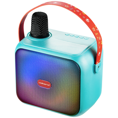 Volkano Kids SongSeeker Bluetooth Karaoke Machine with Wireless BT Microphone