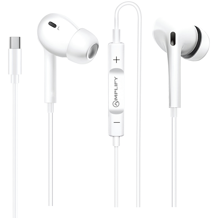 Amplify Soundlink  Type-C Earphone - White