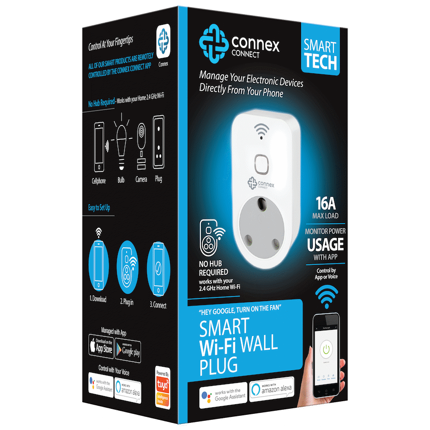 Smart WiFi Plug 3 Pin SA 16A