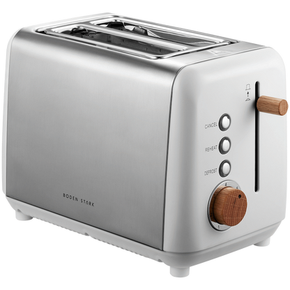 Boden Stark Anson Collection 2 Slice SS Toaster - White