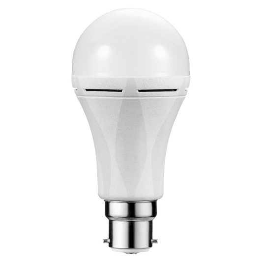 Switched 9w A60 Rechargeable Fast Charge B22 LED Cool White