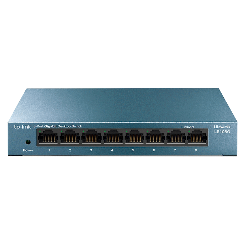 TP-Link LS108G LiteWave 8-Port Gigabit Desktop Switch