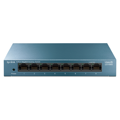 TP-Link LS108G LiteWave 8-Port Gigabit Desktop Switch