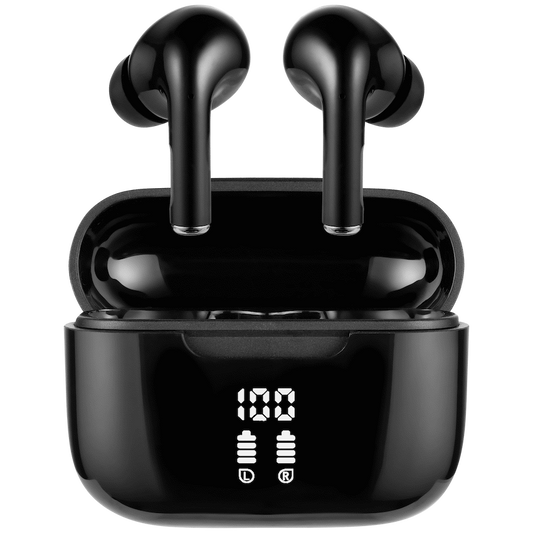 Bounce Aura True Wireless Earphones - Black