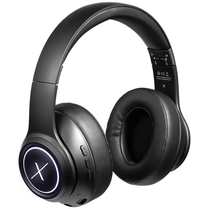 VolkanoX Quasar Series Bluetooth Headphones - Black