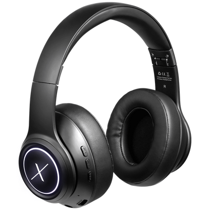 VolkanoX Quasar Series Bluetooth Headphones - Black