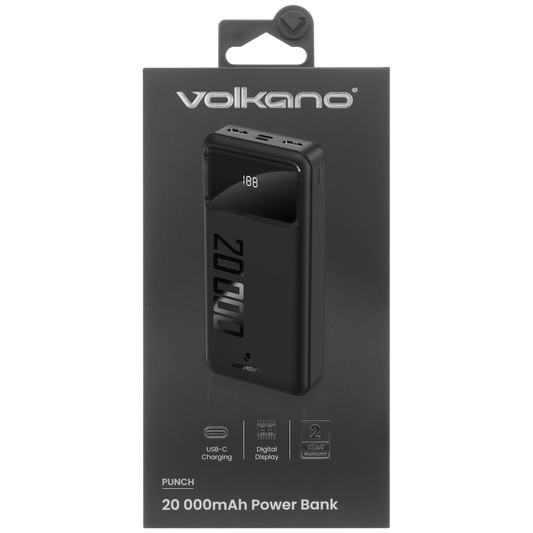 Volkano Punch Series 20000mah Power Bank