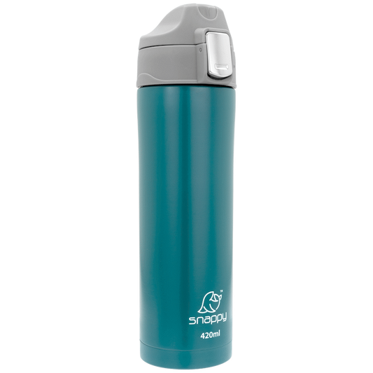 Snappy Flow Thermal Tumbler 420ml Teal ( Order in Qty of 6)