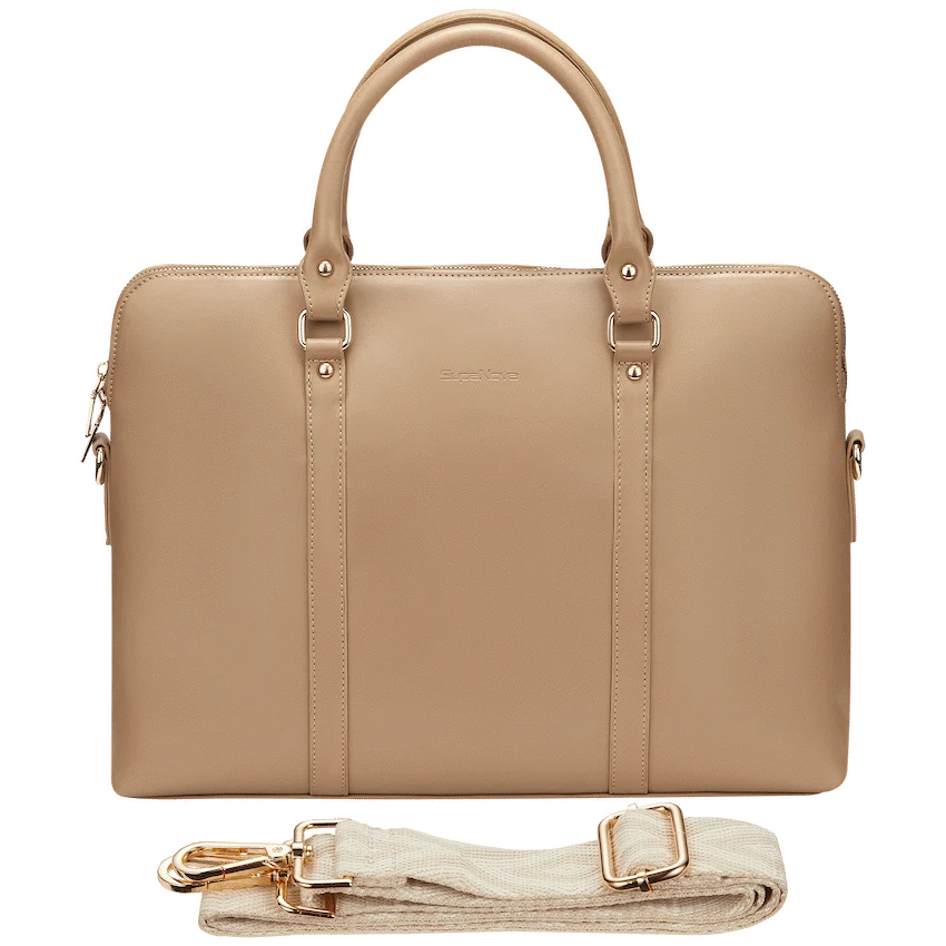 Supanova Azura Ladies 15.6" Laptop Tote Bag Taupe