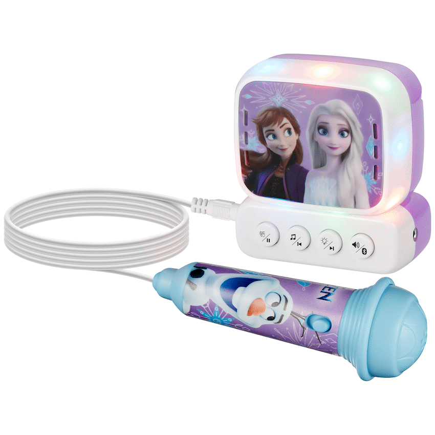 Disney Frozen Bluetooth Mini Karaoke Machine with Belt Hook