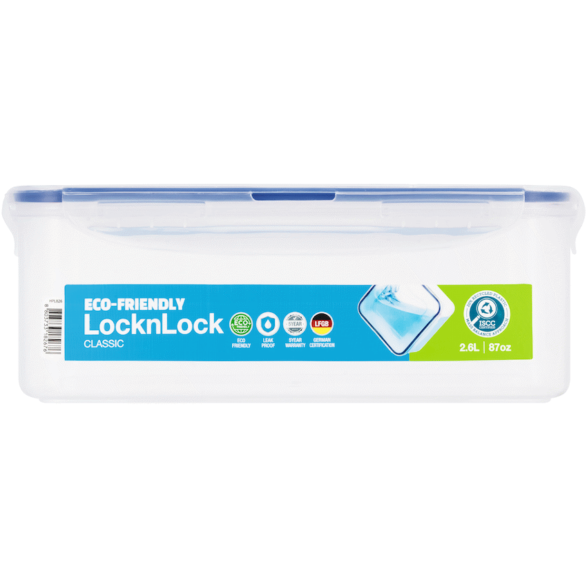 LocknLock rect container 2.6lt ( Order in Qty of 2)