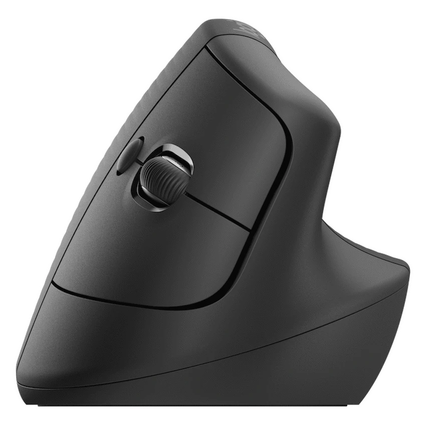 Logitech(R) Lift Vertical Ergonomic Mouse - Graphite / BLACK
