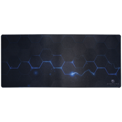 Everfurn Premium Geometric Large Desk Mat - Non-Slip - Polyester