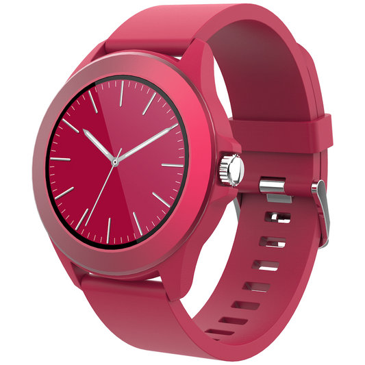 Volkano Splash Series Round Smartwatch - Red