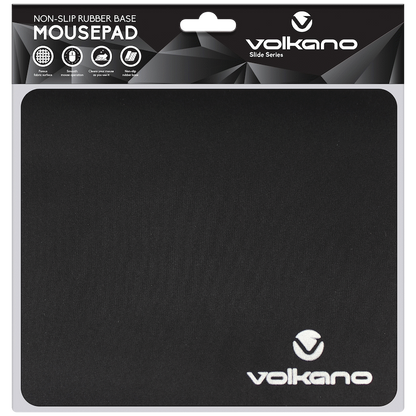 Volkano Slide Series Mouse Pad 220x180x3mm - Black