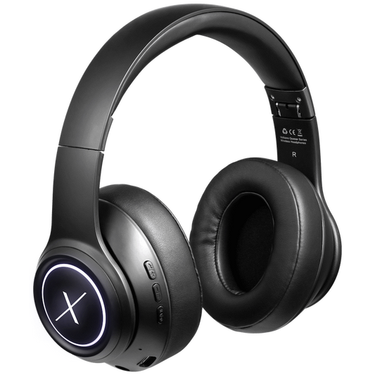 VolkanoX Quasar Series Bluetooth Headphones - Black