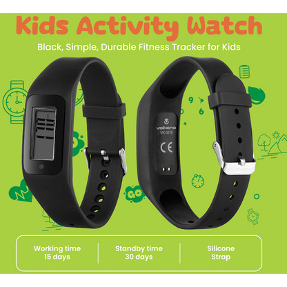 Volkano Step Up Series Activity Watch - Black