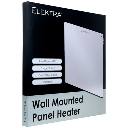 Elektra Wall Mountable Panel Heater