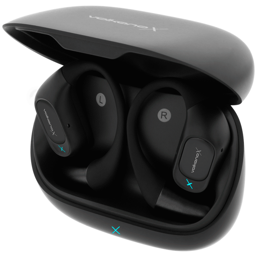 VolkanoX O300 Air Conduction OWS Earphones - Black