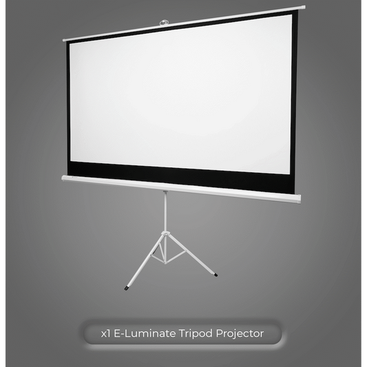 Connex E-Luminate Tripod Projector Screen 100'' - 16:9