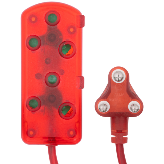 Ellies Side by Side Light Duty Extension Lead-3M - RD