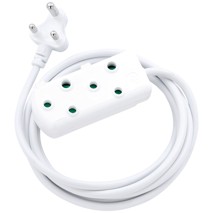 Ellies Side-by-Side Light Duty Extension Lead - 5m