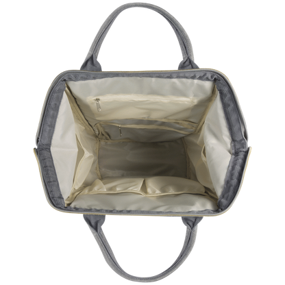 Totes Babe Alma 18l Diaper Backpack - Grey