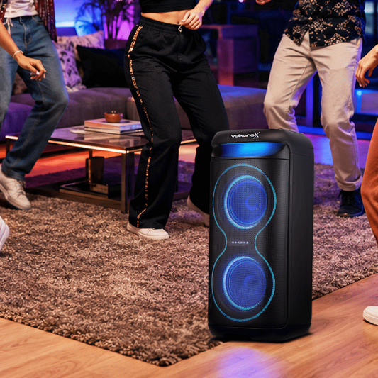 VolkanoX VXP200 Dual 6.5" Party Speaker  - Black