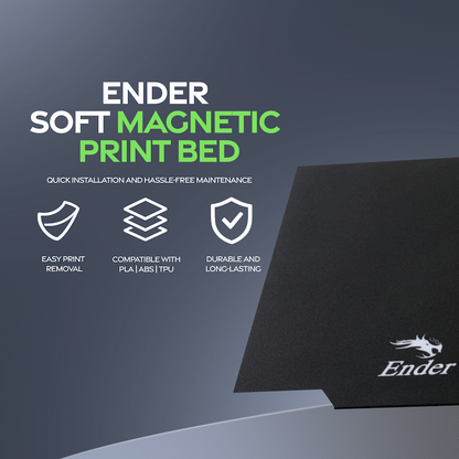 Ender Soft Magnetic Bed - 235x235 Ender-3 V2_Ender-3_Ender-3_KR_Ender-3 Pro_Ender-3S_CR20_CP-01_
