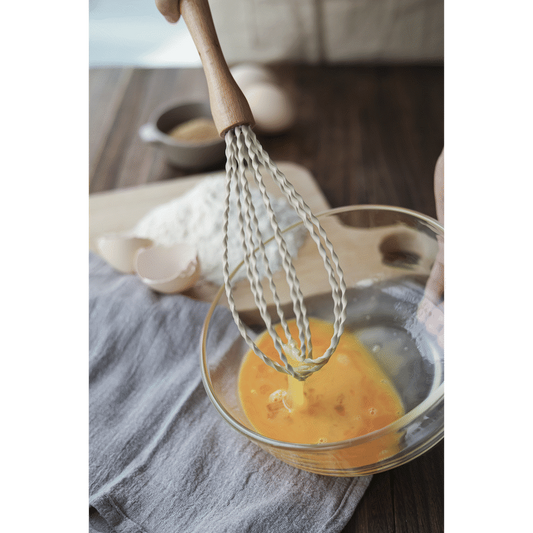 Kitchen Inspire Large Beechwood Whisk ( Order in Qty of 6)