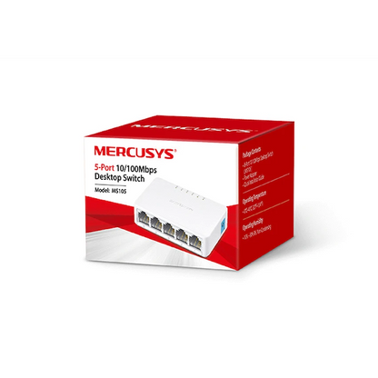 TP-Link Mercusys MS105 5-Port 10/100Mbps Desktop Switch