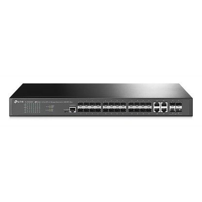 TP-Link SG3428XF JetStream 24-Port SFP L2+ Managed Switch with 4 10GE SFP+ Slots
