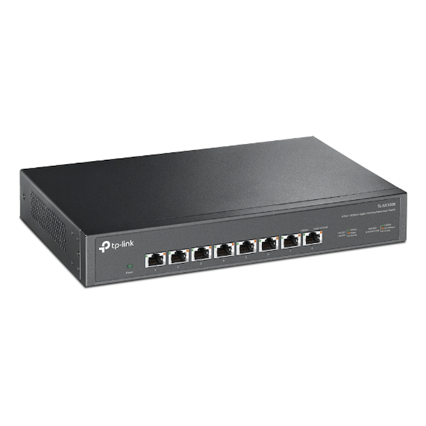 TP-Link TL-SX1008 8-Port 10G Multi-Gigabit Desktop/Rackmount Switch