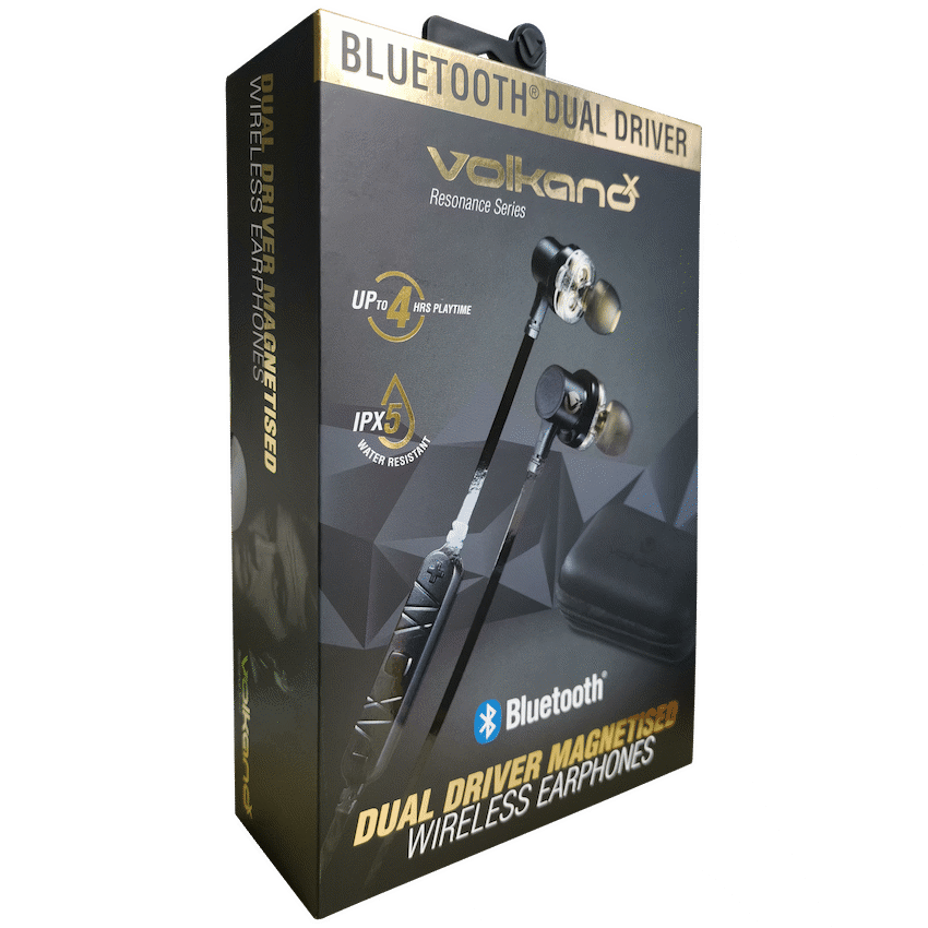 VolkanoX Resonance Series Dual Driver Bluetooth Earphones