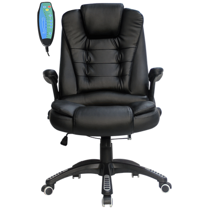 Everfurn Auto High Back Massage Function Office Chair