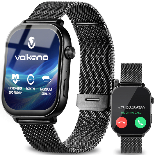 Volkano Trinity - Smartwatch - Black