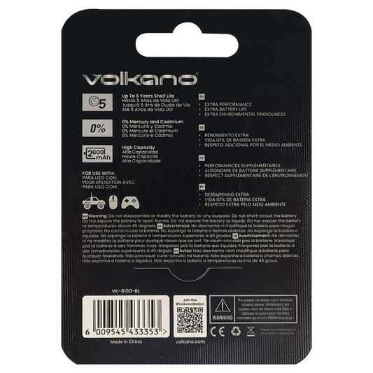 Volkano Extra series Alkaline Batteries AA pack of 4