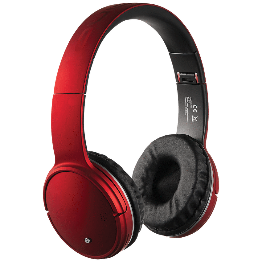 Volkano Cosmic Series Bluetooth Headphones - Red