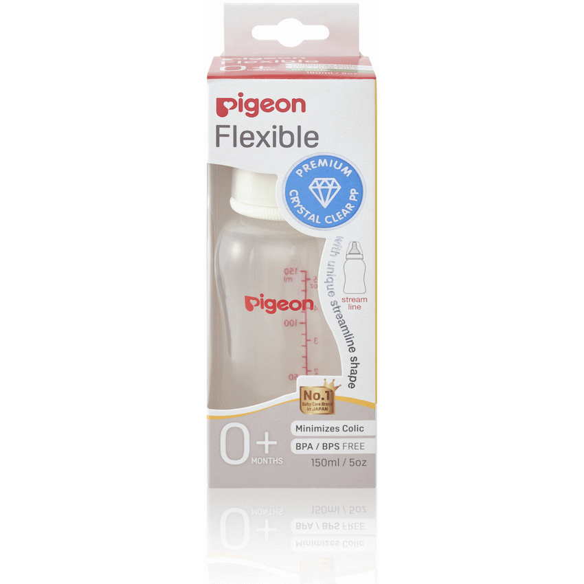 PIGEON FLEXIBLE STREAMLINE BOTTLE 150ML