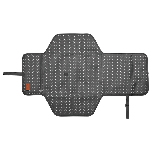 Totes Babe Dotty Series Changing Mat - Grey