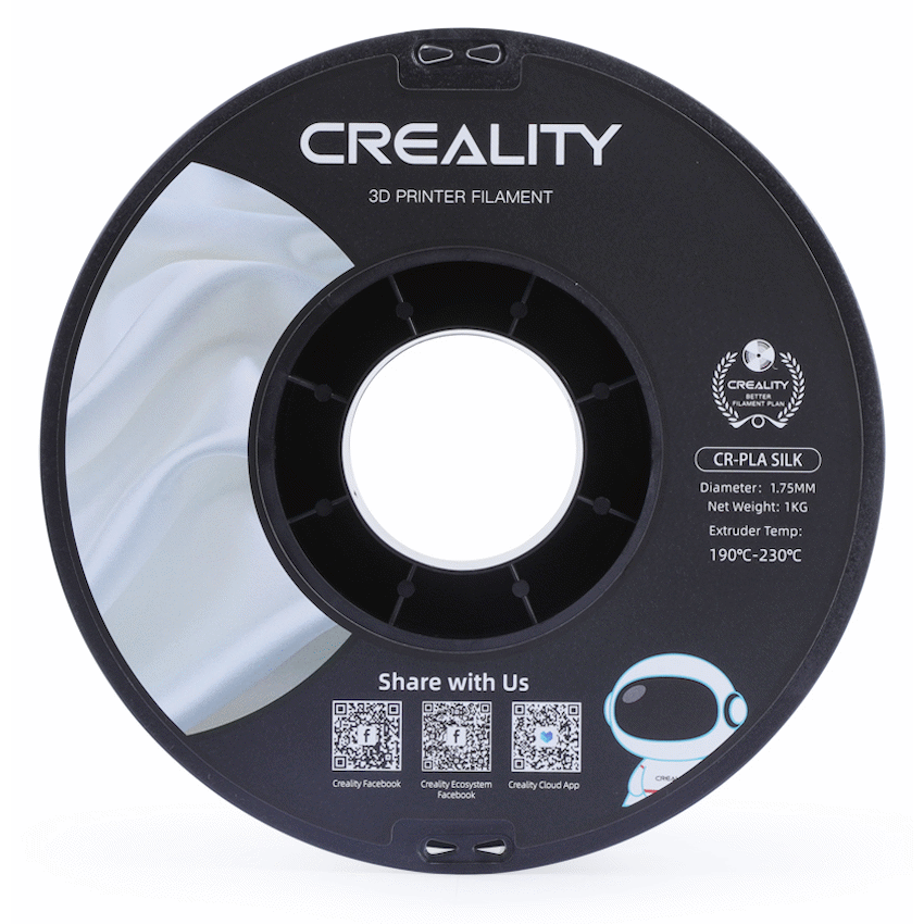 Creality Silk Filament PLA White 1kg