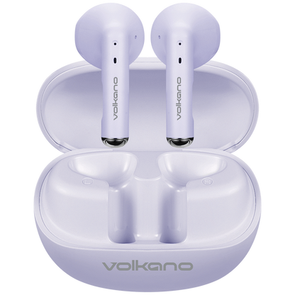 Volkano Buds X3 TWS Earphones with ENC  - Purple