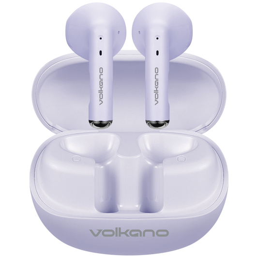 Volkano Buds X3 TWS Earphones with ENC  - Purple