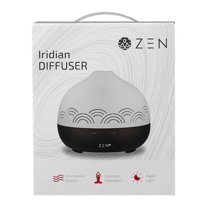 Zen Iridian Diffuser - Dark Wood