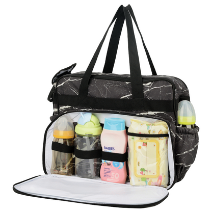 Totes Babe Marmol Diaper Bag