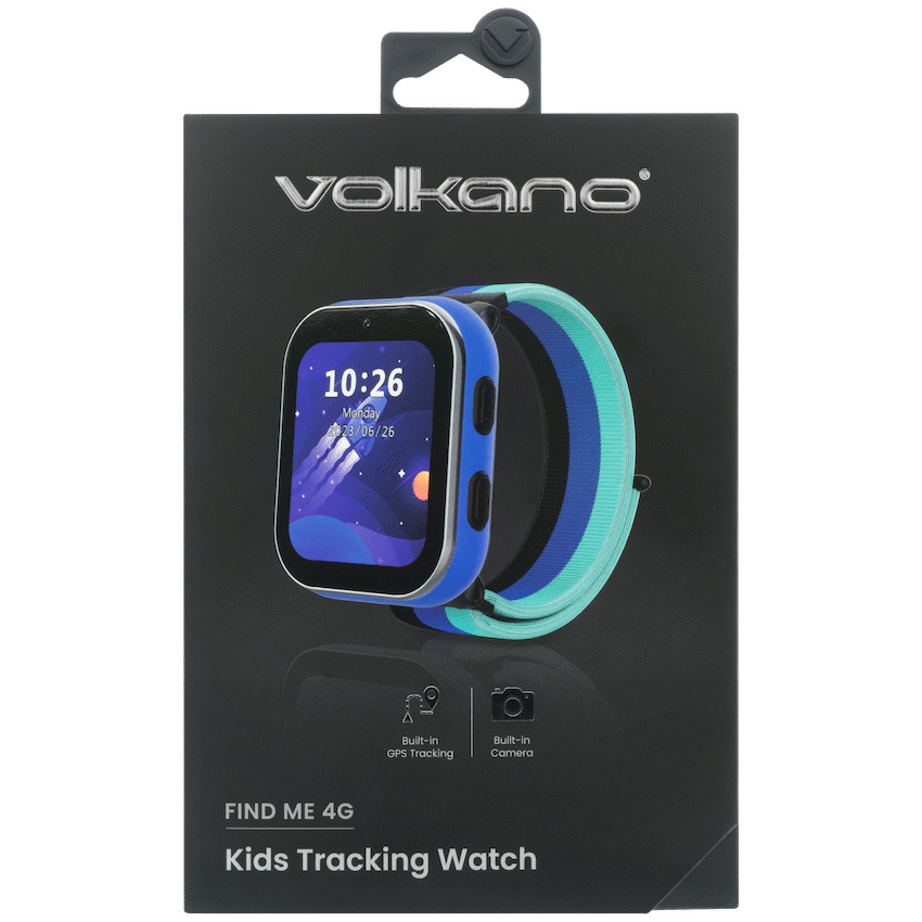 Volkano Find Me 4G Series GPS Tracking Watch with Camera - Unisex